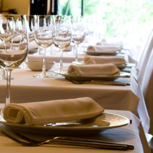 mantelería de restaurantes Maria Luisa